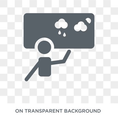 Simge tahmin. Tasarım konsepti koleksiyonundan tahmin. Basit öğe vektör çizim şeffaf arka plan üzerinde.