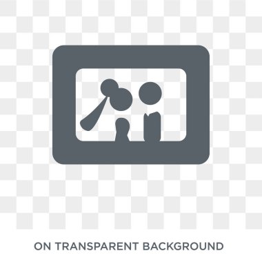 Wedding photo icon. Wedding photo design concept from Wedding and love collection. Simple element vector illustration on transparent background.