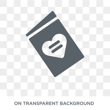 wedding Letter icon. wedding Letter design concept from Wedding and love collection. Simple element vector illustration on transparent background.