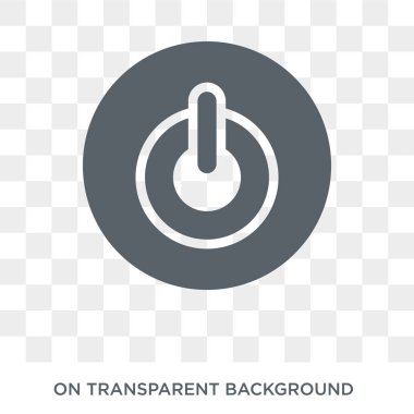 Off icon. Off design concept from  collection. Simple element vector illustration on transparent background.