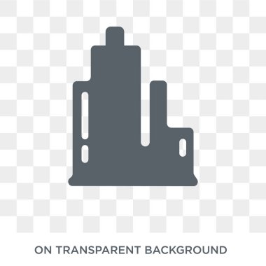 Büyük kanyon simgesi. Amerika Birleşik Devletleri koleksiyonundan şeffaf arka plan trendy düz vektör Grand kanyon simgesi. Web ve mobil cihazlar için yüksek kaliteli dolu Grand kanyon sembol kullanımı