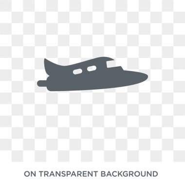 deniz uçağı simgesi. deniz uçağı tasarım konsepti ulaşım koleksiyonundan. Basit öğe vektör çizim şeffaf arka plan üzerinde.