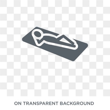 Simge rahatla. Tasarım konsepti koleksiyonundan rahatla. Basit öğe vektör çizim şeffaf arka plan üzerinde.