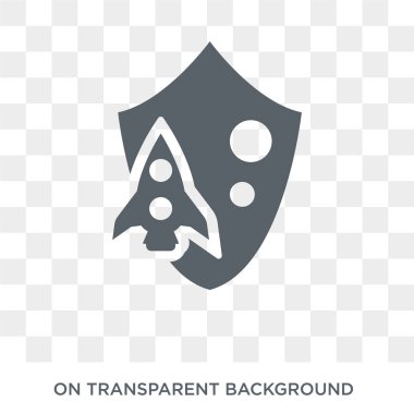 başlangıç kalkan kutsal kişilerin resmi. başlangıç kalkan tasarım konsepti başlangıç koleksiyonundan. Basit öğe vektör çizim şeffaf arka plan üzerinde.