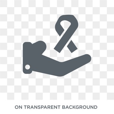 Dayanışma simgesi. Dayanışma tasarım konsepti koleksiyonundan. Basit öğe vektör çizim şeffaf arka plan üzerinde.