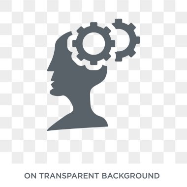 Gears'ın simgesi. Gears'ı koleksiyonundan kavram tasarlayın. Basit öğe vektör çizim şeffaf arka plan üzerinde.