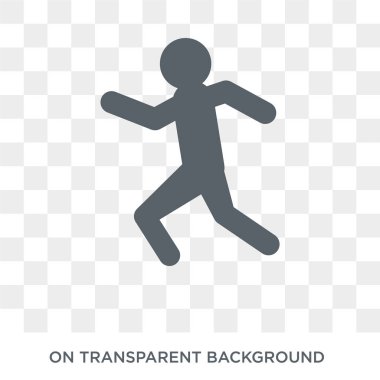 Maraton simgesi. Trendy düz vektör spor koleksiyonundan şeffaf arka plan üstünde kutsal kişilerin resmi maraton. Yüksek kaliteli dolu maraton simge kullanımı için web ve hareket eden