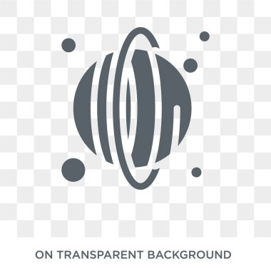 Neptune icon. Neptune design concept from Astronomy collection. Simple element vector illustration on transparent background.