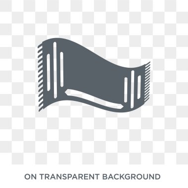 Tallit icon. Trendy flat vector Tallit icon on transparent background from Religion  collection. High quality filled Tallit symbol use for web and mobile