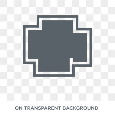 Pagan ikonu. Din koleksiyonundan şeffaf arkaplan üzerinde modaya uygun düz vektör putperest simgesi. Web ve mobil için yüksek kalitede doldurulmuş pagan sembolü kullanımı