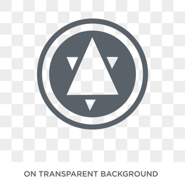 blasphemy icon. Trendy flat vector blasphemy icon on transparent background from Religion collection. High quality filled blasphemy symbol use for web and mobile