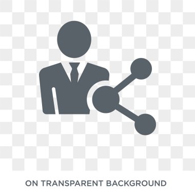 Sharing icon. Trendy flat vector Sharing icon on transparent background from Programming collection. High quality filled Sharing symbol use for web and mobile