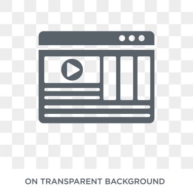 Açılış sayfası simgesi. Trendy düz vektör açılış sayfası simgesini programlama koleksiyonundan şeffaf arka plan. Açılış sayfası simge kullanımı web ve mobil için yüksek kaliteli dolu