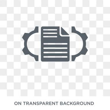 İçerik simgesi. Trendy düz vektör programlama koleksiyonundan şeffaf arka plan içerik simgesi. Yüksek kaliteli içerik simge kullanımı web ve mobil için dolu