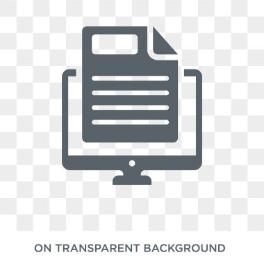 Bloglama simgesini. Trendy düz vektör programlama koleksiyonundan şeffaf arka plan üstünde kutsal kişilerin resmi Blogging. Yüksek kaliteli web ve mobil için bloglama sembolü kullanın dolu