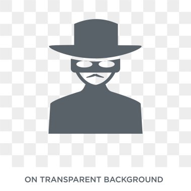 Süper kahraman simgesi. Trendy düz vektör meslekler koleksiyonundan şeffaf arka plan üstünde kutsal kişilerin resmi süper kahraman. Yüksek kalite süper kahraman simge kullanımı web ve mobil için dolu