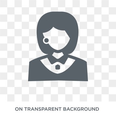 Manager simgesi. Trendy düz vektör Manager simgesine meslekler koleksiyonundan şeffaf arka plan. Yüksek Kalite Yöneticisi simge kullanımı web ve mobil için dolu