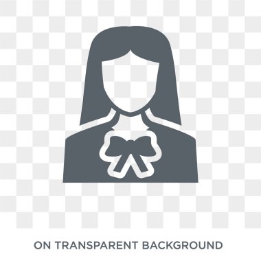 Lawyer icon. Trendy flat vector Lawyer icon on transparent background from Professions collection. High quality filled Lawyer symbol use for web and mobile