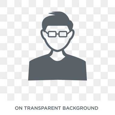 Grafik tasarımcı simge. Trendy düz vektör grafik tasarımcı simge meslekler koleksiyonundan şeffaf arka plan üzerinde. Yüksek kaliteli grafik tasarımcı simge kullanımı web ve mobil için dolu