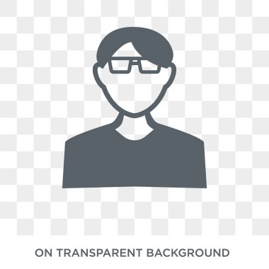 Bilgisayar Sistemleri Analisti simgesi. Professions koleksiyonundan şeffaf arka plan üzerinde Trendy düz vektör Bilgisayar Sistemleri Analisti simgesi. Web için yüksek kaliteli dolgulu Bilgisayar Sistemleri Analisti sembol kullanımı