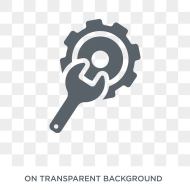 verimlilik Araçları simgesi. verimlilik Araçları tasarım konsepti, Verimlilik koleksiyonundan. Saydam arka planda basit eleman vektör çizimi.