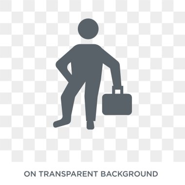 Simge işe yarayacak. Trendy düz vektör simge insanlar koleksiyonundan şeffaf arka plan üzerinde işe yarayacak. Yüksek kaliteli simge kullanımı web ve mobil için işe yarayacağını dolu