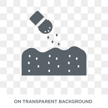 tuzlu su simgesi. Trendy düz vektör deniz koleksiyonundan şeffaf arka plan üstünde kutsal kişilerin resmi tuzlu su. Tuzlu su simge kullanımı web ve mobil için yüksek kaliteli dolu