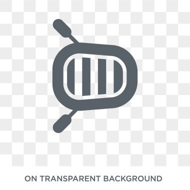 Sal simgesi. Trendy düz vektör deniz koleksiyonundan şeffaf arka plan üstünde kutsal kişilerin resmi Sal. Sal simge kullanımı web ve mobil için yüksek kaliteli dolu