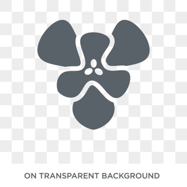 Hyacinth icon. Trendy flat vector Hyacinth icon on transparent background from nature collection. High quality filled Hyacinth symbol use for web and mobile