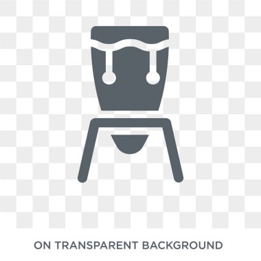 Percussion icon. Percussion design concept from Music collection. Simple element vector illustration on transparent background.