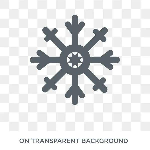 雪图标 雪设计理念来自收藏 简单的元素向量例证在透明背景 — 图库矢量图片
