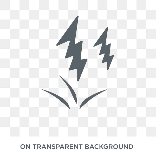 Lightning Icon Lightning Design Concept Collection Simple Element Vector Illustration — Stock Vector