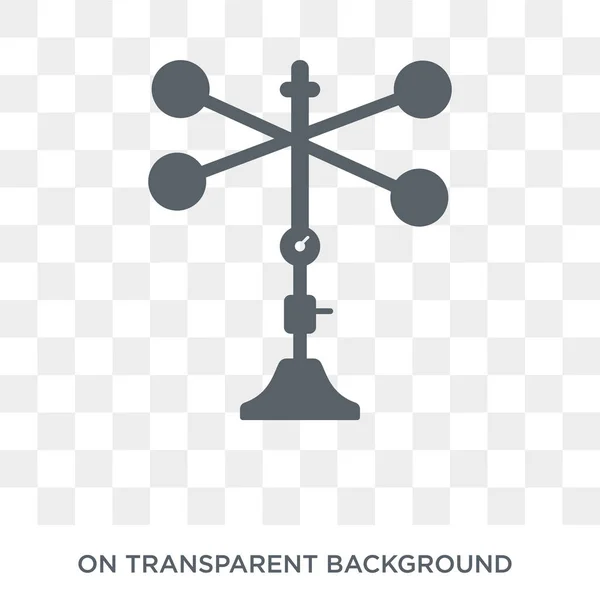 Icoana Anemometru Conceptul Design Anemometru Din Colecția Meteorologică Element Simplu — Vector de stoc