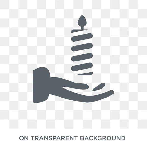 Icône Veille Vecteur Plat Tendance Icône Vigile Sur Fond Transparent — Image vectorielle