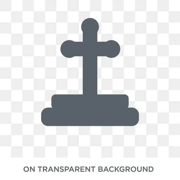 Icono Cristiano Moderno Icono Christian Vector Plano Sobre Fondo Transparente — Vector de stock