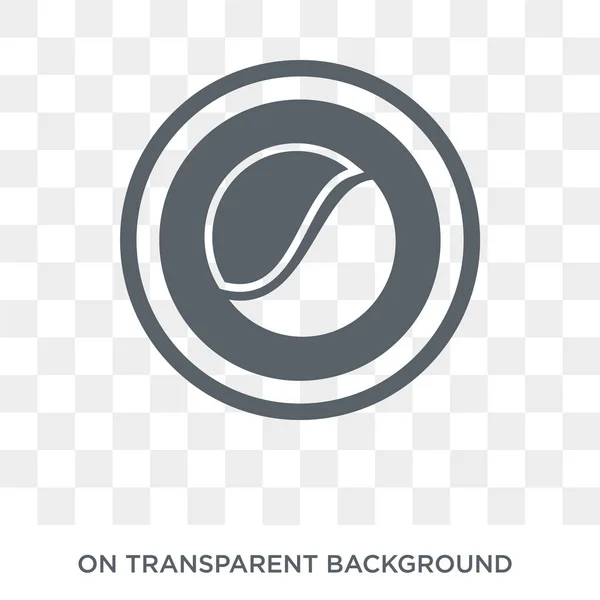 Zen Ikonen Trendiga Platt Vektor Zen Ikonen Transparent Bakgrund Från — Stock vektor