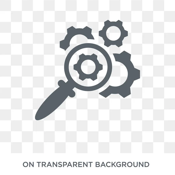 Icono Optimización Icono Optimización Vector Plano Moda Fondo Transparente Colección — Archivo Imágenes Vectoriales