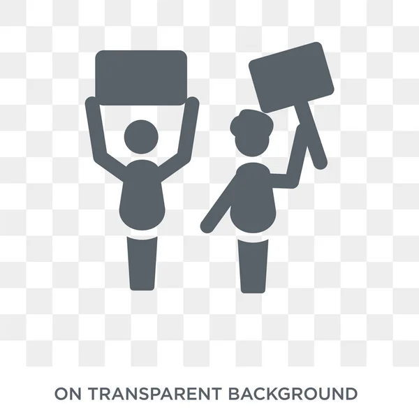 Protest Icon Protest Design Concept Collection Simple Element Vector Illustration — 图库矢量图片