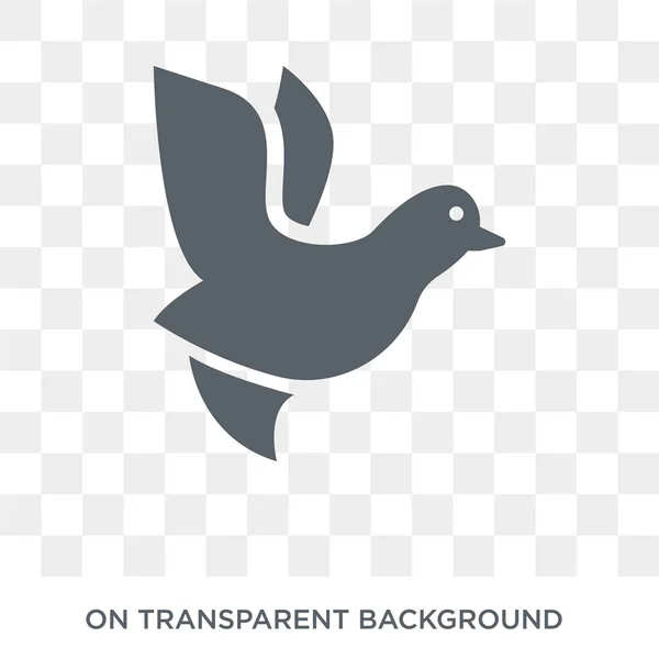 和平的象征 从收藏中提出和平设计概念 简单的元素向量例证在透明背景 — 图库矢量图片