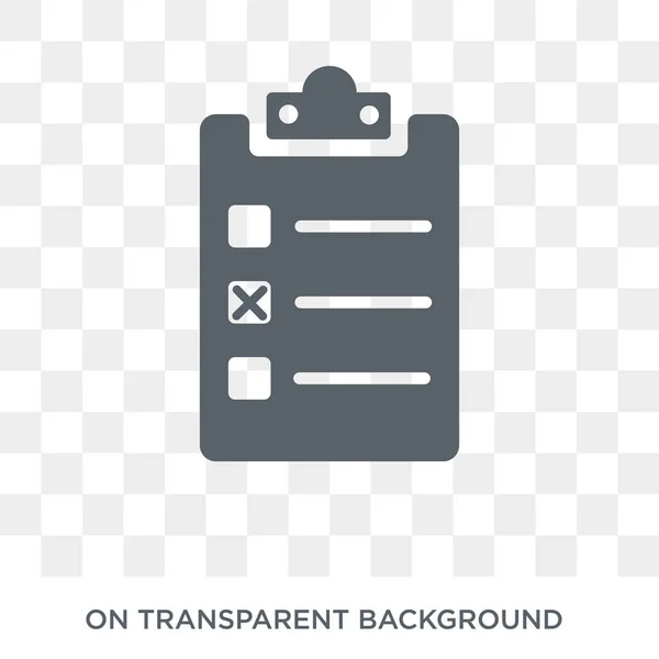 Evaluation Icon Trendy Flat Vector Evaluation Icon Transparent Background Artificial — Stockový vektor
