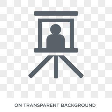 museum Canvas icon. museum Canvas design concept from Museum collection. Simple element vector illustration on transparent background.