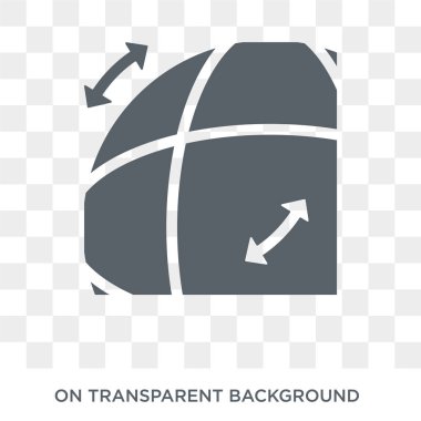 Jeolojik simgesi. Jeolojik tasarım konsepti Müzesi koleksiyonundan. Basit öğe vektör çizim şeffaf arka plan üzerinde.