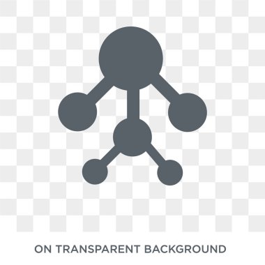 Viral simgesi. Koleksiyon pazarlama üzerinden viral tasarım konsepti. Basit öğe vektör çizim şeffaf arka plan üzerinde.