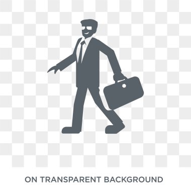 Zengin adam simgesi. Trendy düz vektör Rich Luxury Collection şeffaf arka plan üstünde kutsal kişilerin resmi dostum. Zengin adam simge kullanımı web ve mobil için yüksek kaliteli dolu