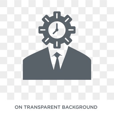 İş adamı simgesi. Luxury Collection şeffaf arka plan iş adamı simgesine trendy düz vektör. Yüksek kaliteli iş adamı simge kullanımı web ve mobil için dolu