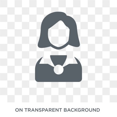 Hair Styler icon. Trendy flat vector Hair Styler icon on transparent background from Ladies collection. High quality filled Hair Styler symbol use for web and mobile