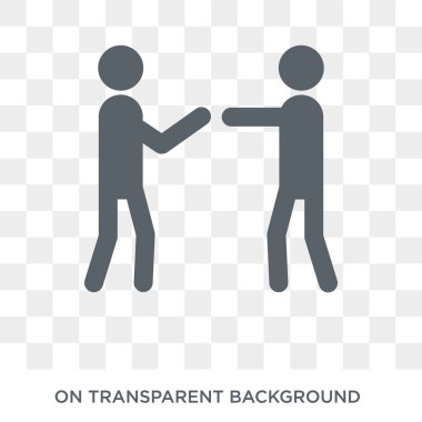 Saldırı simgesi. Ordu toplama tasarım konsepti saldırı. Basit öğe vektör çizim şeffaf arka plan üzerinde.