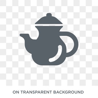 teapot icon. teapot design concept from  collection. Simple element vector illustration on transparent background.