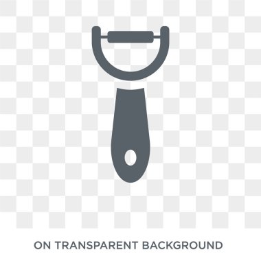 Peeler icon. Peeler design concept from  collection. Simple element vector illustration on transparent background.