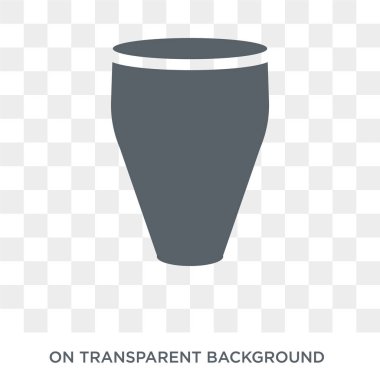 Cam kutsal kişilerin resmi. Cam tasarım konsepti koleksiyonundan. Basit öğe vektör çizim şeffaf arka plan üzerinde.